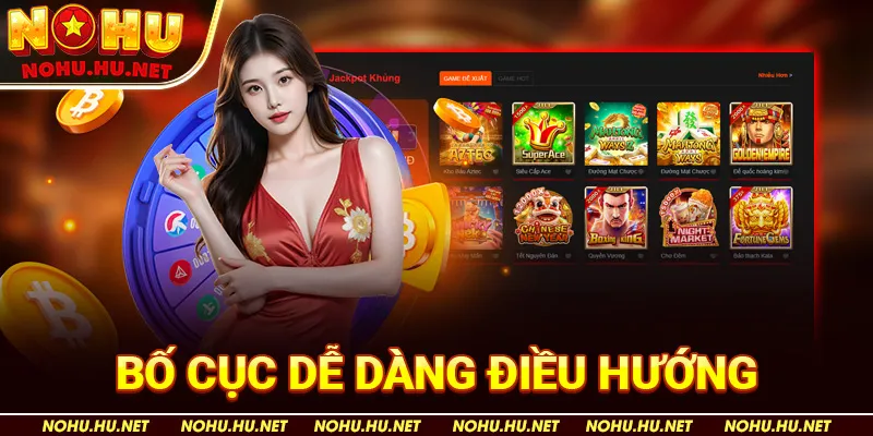 Top Nhà Cái Có Giao Diện Thân Thiện Và Dễ Sử Dụng 4 Bố cục dễ dàng điều hướng