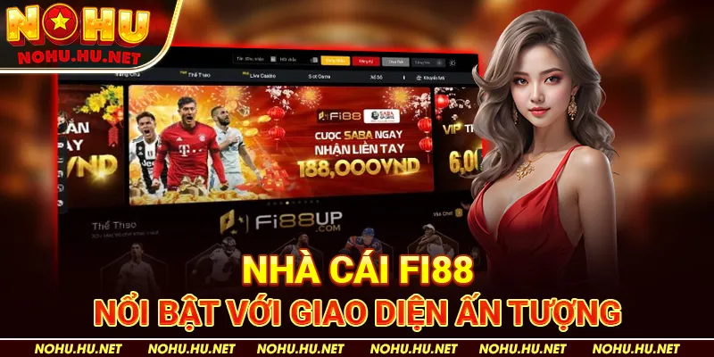 Top Nhà Cái Có Giao Diện Thân Thiện Và Dễ Sử Dụng 2 Nhà cái Fi88 – Nổi bật với giao diện ấn tượng